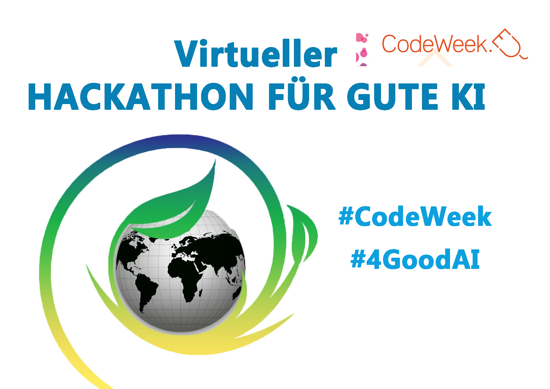 Hackathon für gute KI für Österreich: 5. – 20. Oktober 2019